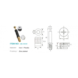 ỐC CAM BỌC NHỰA